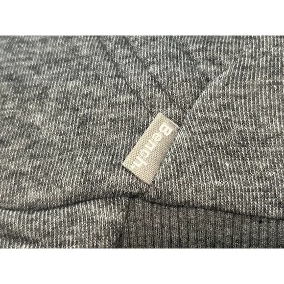 Bench UK Winter Hooded Tan Jacket Removable Inner Gray Hoodie NWT - Size L (10) - Picture 4 of 16